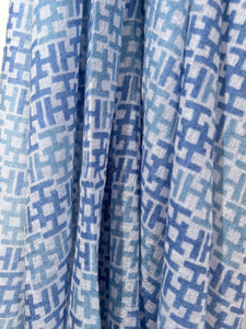 Hemisphere Schal ALKI in Blau