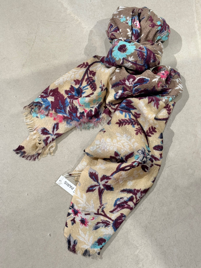 Épice Schal Fleur in der Farbe Walnut