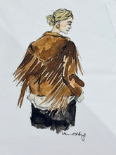 Laden Sie das Bild in den Galerie-Viewer, T-Shirt Boho Fringe Jacket
