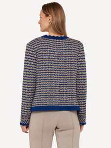 HW2025 Oleana Cardigan Design Sigrid in Blau