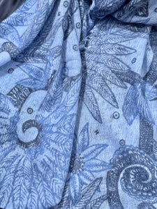 Hemisphere Schal Inke CL 252G in Blau