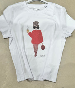 Neu! T-Shirt Furjacket Chili in weiß von SuStyle