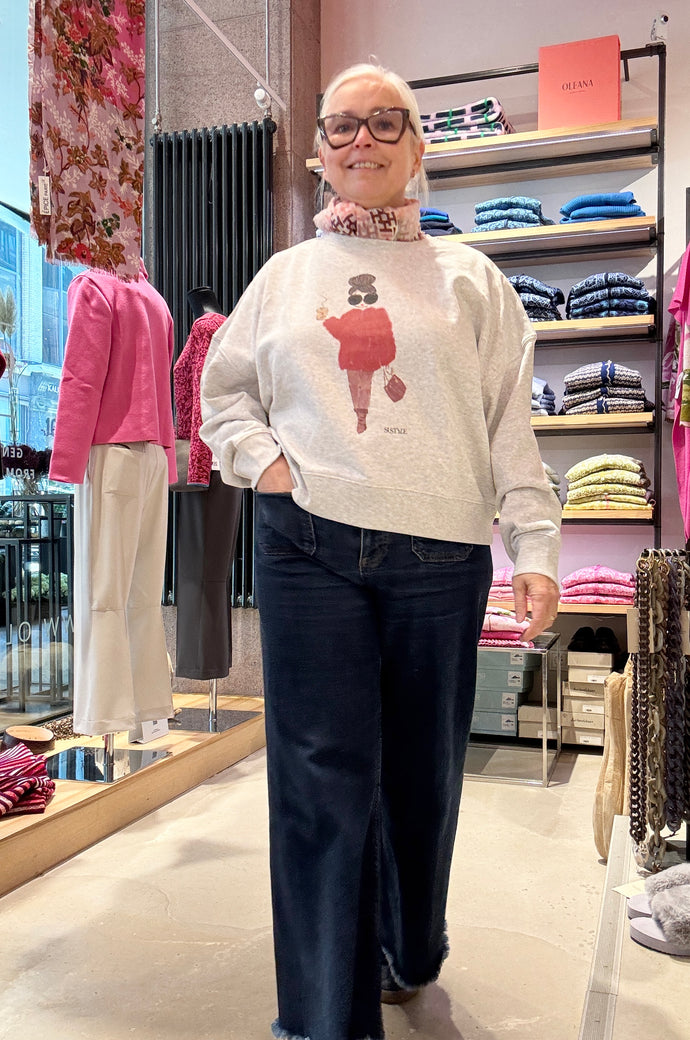 SuStyle Sweatshirt Motiv Furjacket Chili