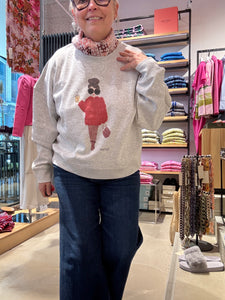 SuStyle Sweatshirt Motiv Furjacket Chili