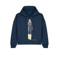 Laden Sie das Bild in den Galerie-Viewer, Unartig Hoodie Afterski in french Navy
