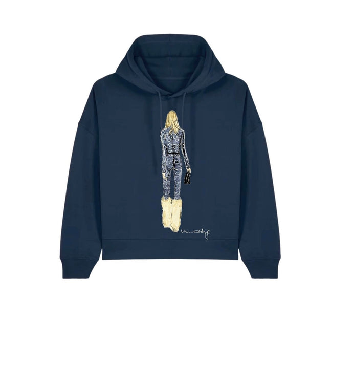 Unartig Hoodie Afterski in french Navy
