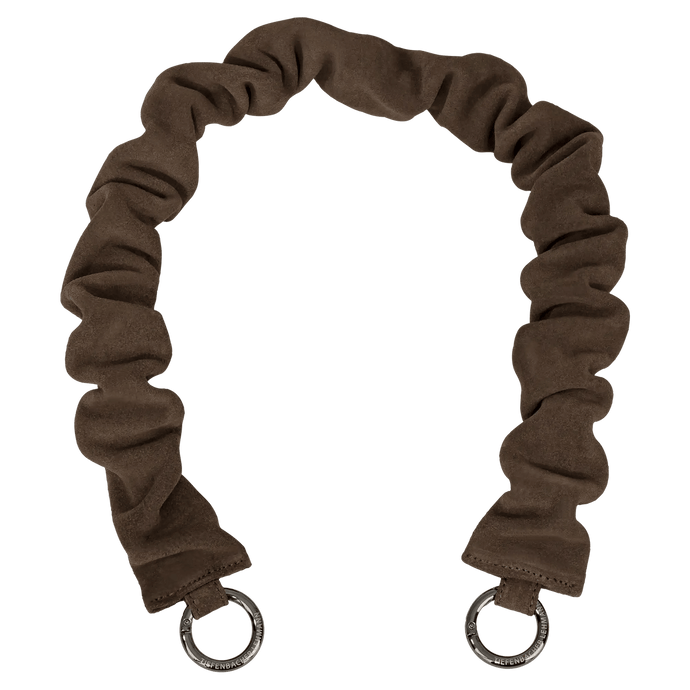 TIEFENBACHER LEHMANN bagstrap Schrunchie in Chocolate