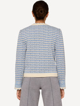 Laden Sie das Bild in den Galerie-Viewer, Oleana Cardigan Design Sigrid in Hellblau
