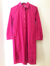 Laden Sie das Bild in den Galerie-Viewer, NEU! NARCISA Hemdblusenkleid in Pink
