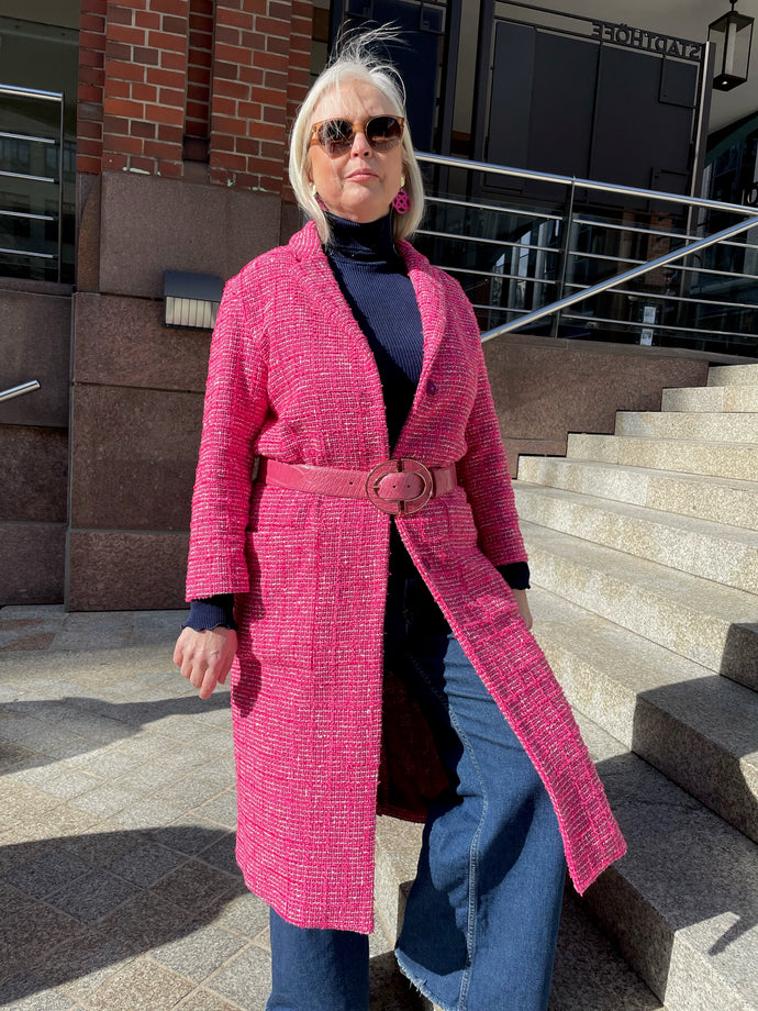 LINDA NEIBER  Formgürtel Cocco Rosé