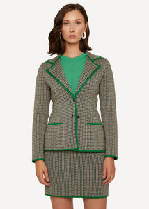 Oleana Herbst- Winter 21 - Highlighter Jacket in der Farbe Greenery