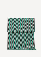 Laden Sie das Bild in den Galerie-Viewer, Oleana Dada direction Schal in Green stripe
