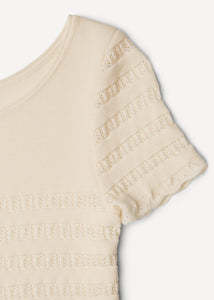Oleana Knit lace top