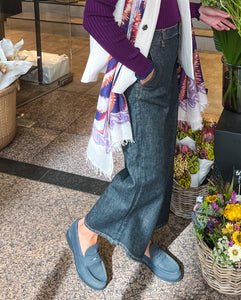 Cropped Jeans von  NIÜ in der Farbe Dunkelgrau